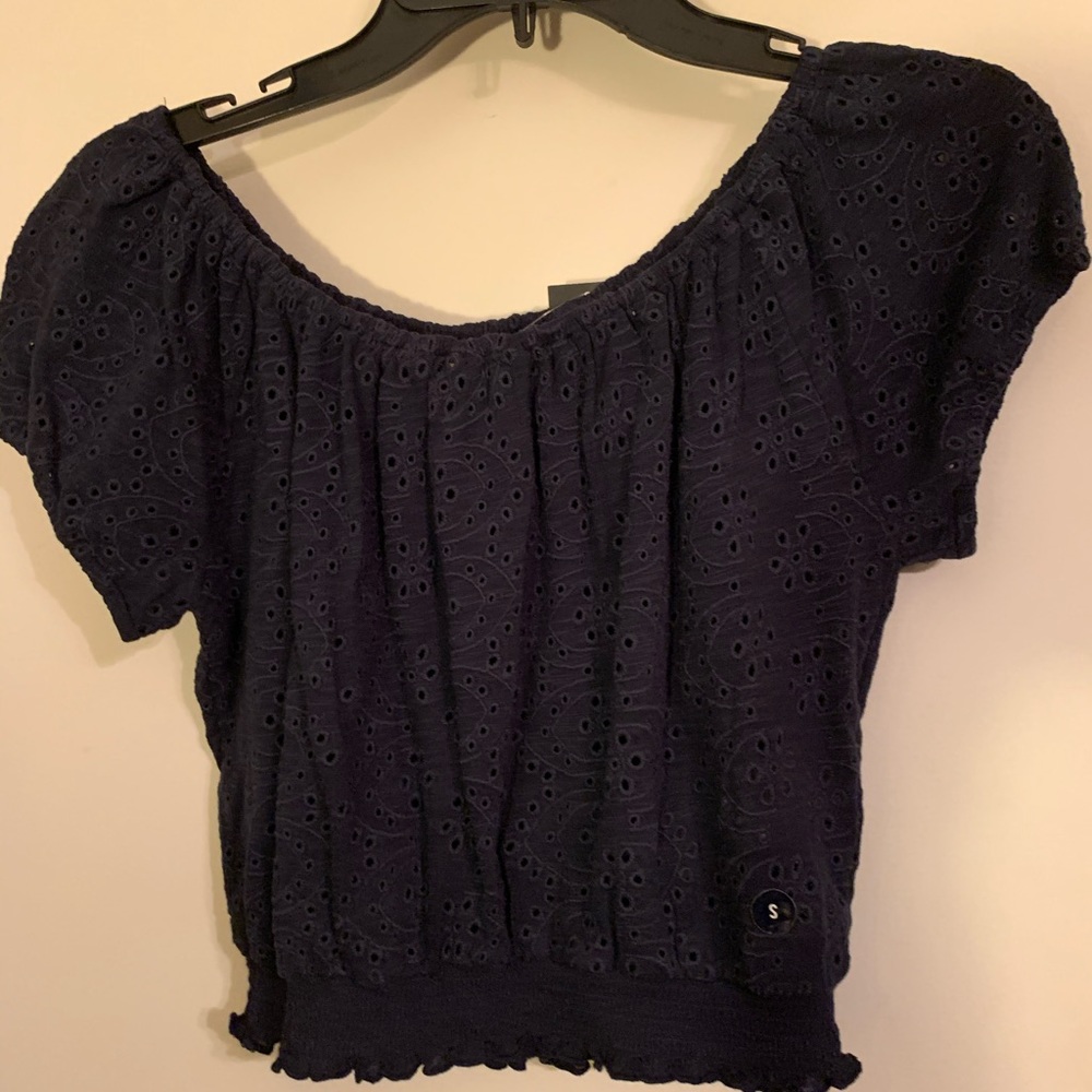 Hollister off the shoulder top